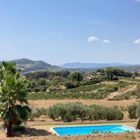 La Venturonne Appartement Neuf Rez De Jardin 45 M2 Vue Mer Et Vignes 10 Mn Des Plages Le Beausset Exterior foto